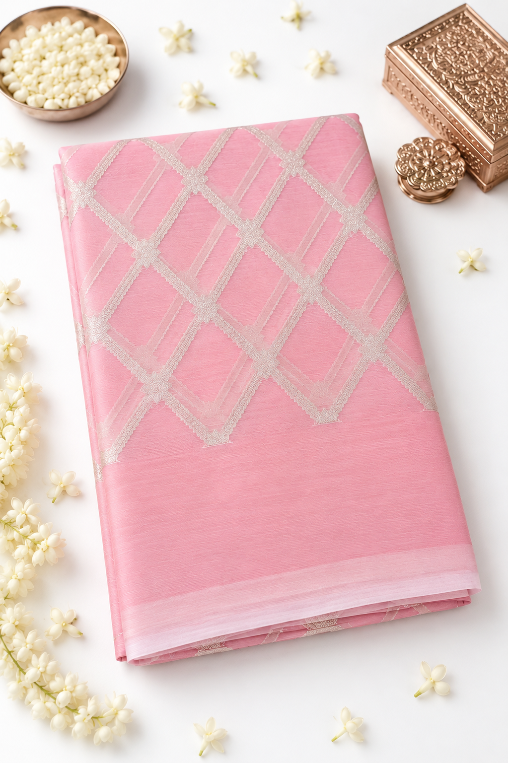 Pure Organza Banarasi Silk Saree